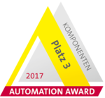 Automation Award 2017 - 3rd place for components