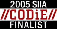 CODiE-Logo Finalist 2005, Wibu-Systems, Best Digital Rights Management Solution: Software