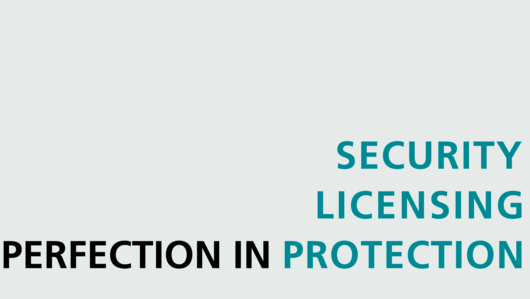 Perfection in Protection, Licensing, Security