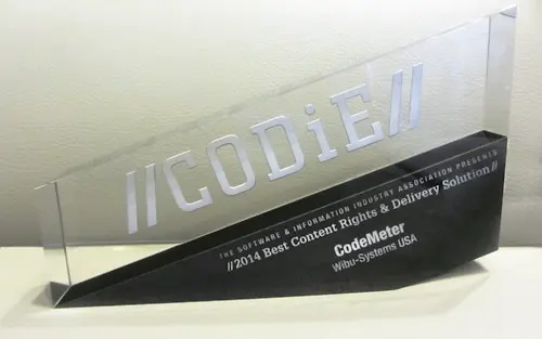 CODiE 2014 Award sculpture